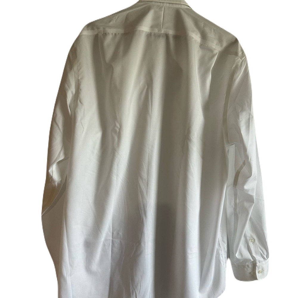 Tasso Elba Non Iron Supima Solid Dress Shirt - Picture 8 of 8